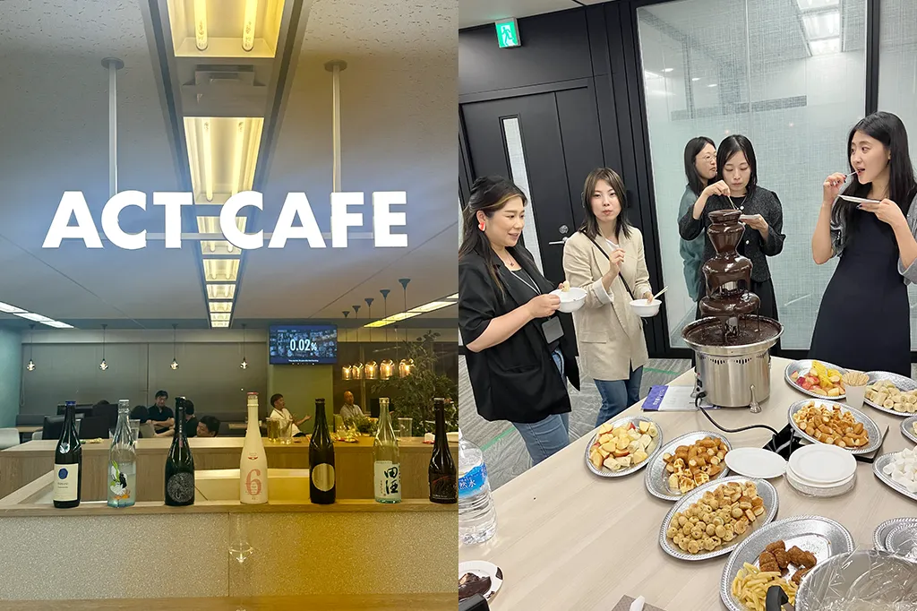 ACT BARの様子